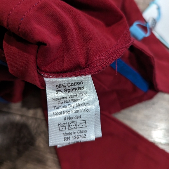 NWT Andy & Evan 3-6 Month Boy Red Bodysuit Valentine's Day Top Collared Shirt - Picture 4 of 5